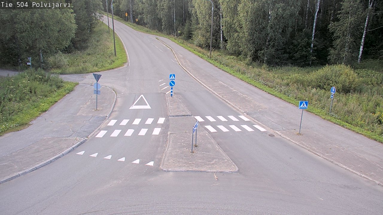 Kelikamerat Kuva Tie 504 Polvijärvi, Polvijärvi, Pohjois-Karjala