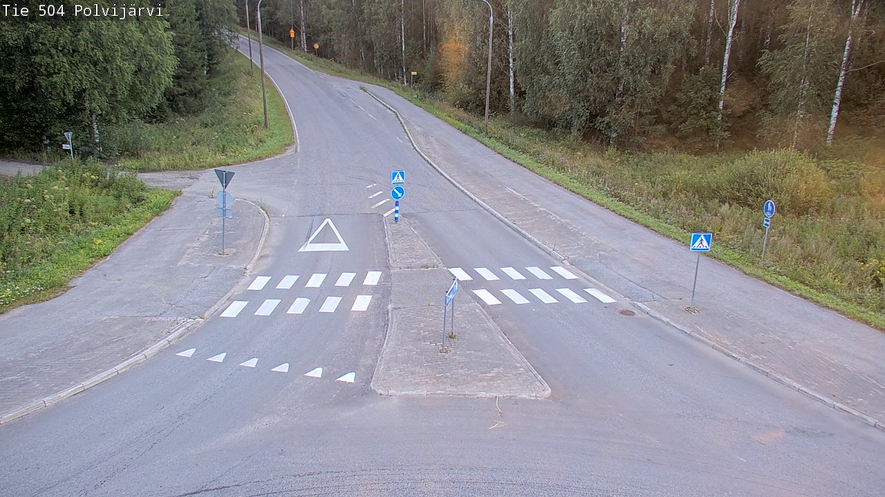 Kelikamerat Kuva Tie 504 Polvijärvi, Polvijärvi, Pohjois-Karjala