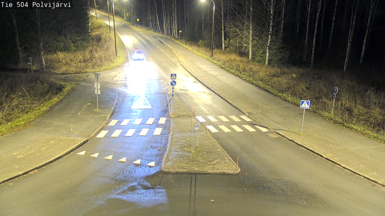 Kelikamerat Kuva Tie 504 Polvijärvi, Polvijärvi, Pohjois-Karjala