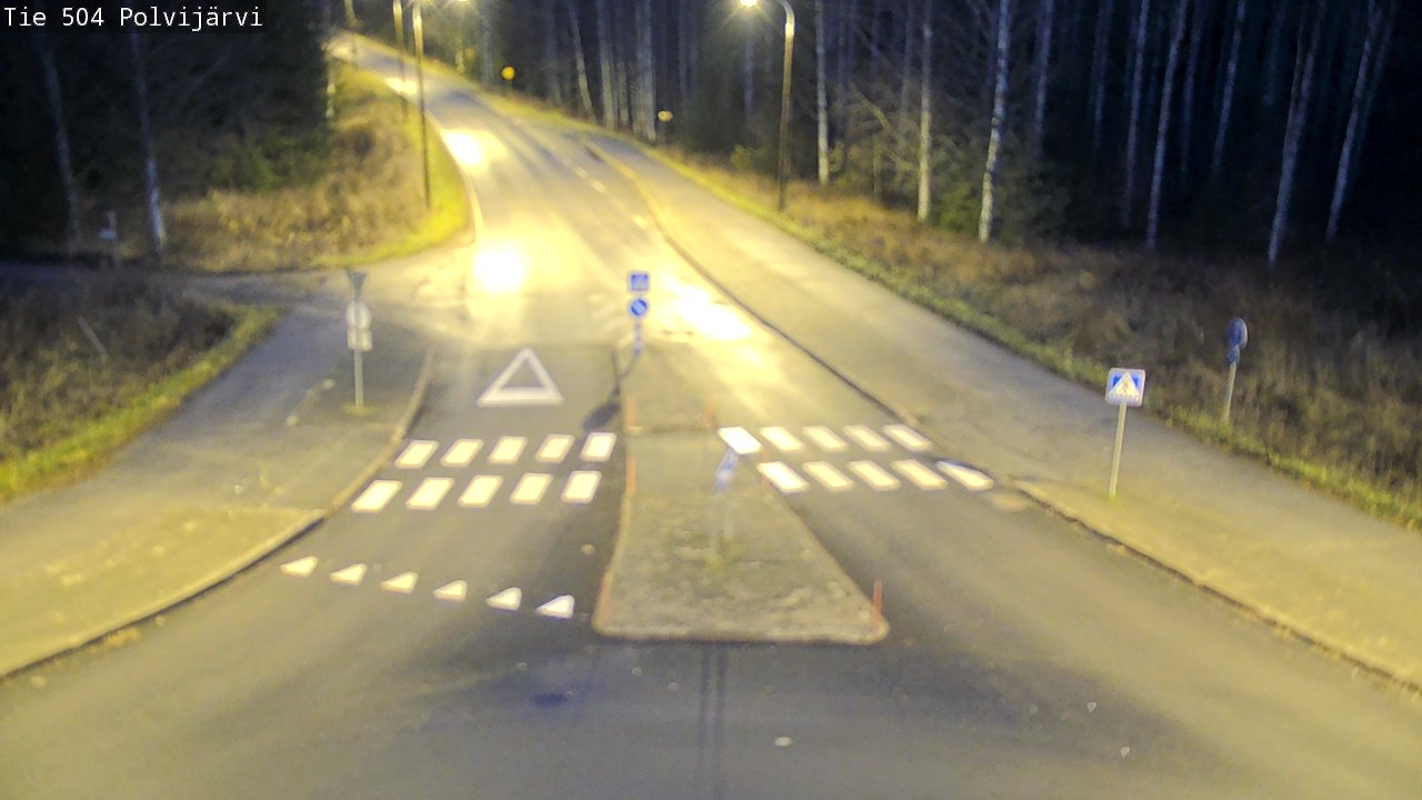 Kelikamerat Kuva Tie 504 Polvijärvi, Polvijärvi, Pohjois-Karjala