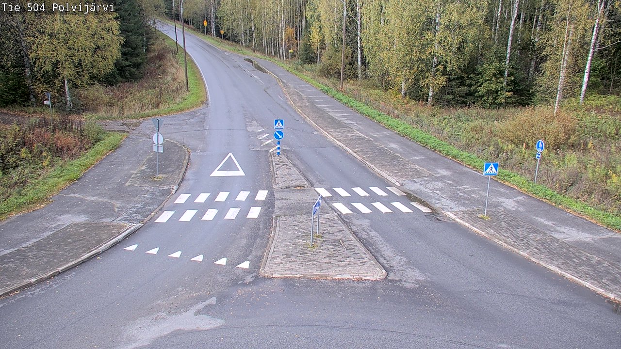 Kelikamerat Kuva Tie 504 Polvijärvi, Polvijärvi, Pohjois-Karjala