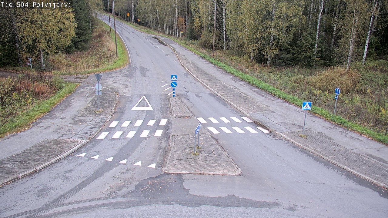 Kelikamerat Kuva Tie 504 Polvijärvi, Polvijärvi, Pohjois-Karjala