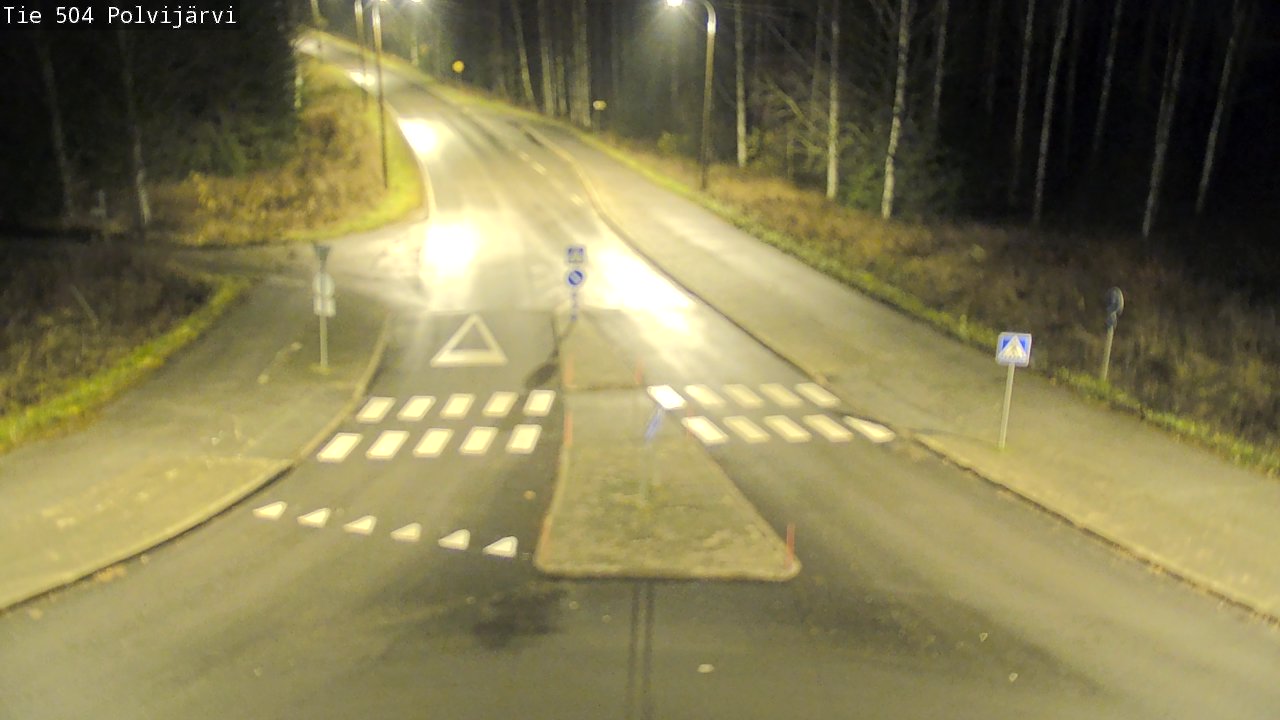 Kelikamerat Kuva Tie 504 Polvijärvi, Polvijärvi, Pohjois-Karjala