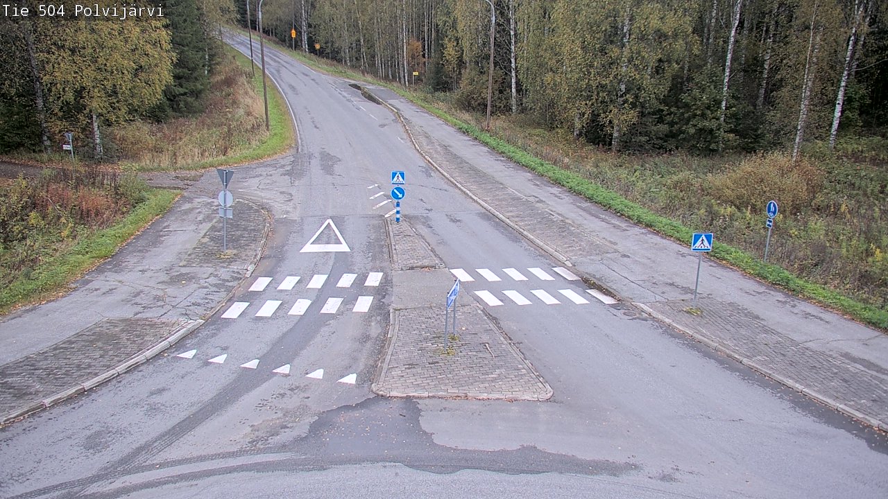 Kelikamerat Kuva Tie 504 Polvijärvi, Polvijärvi, Pohjois-Karjala