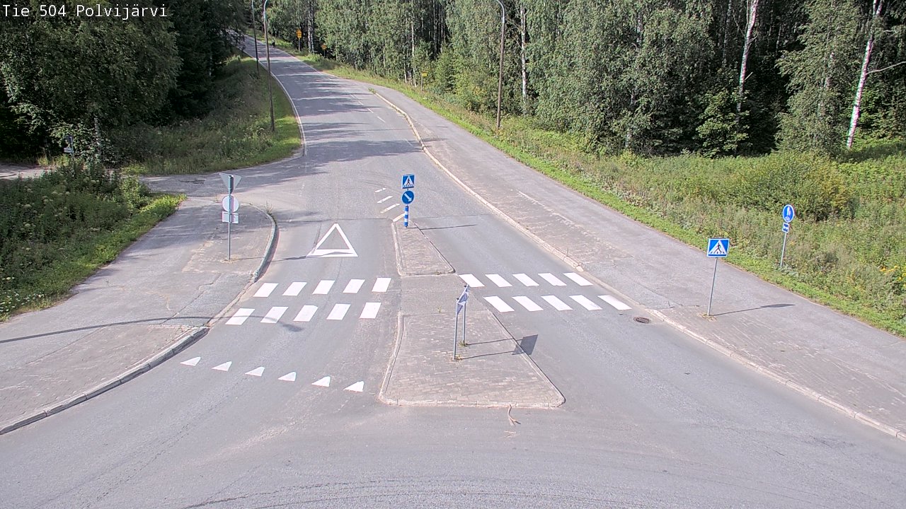 Kelikamerat Kuva Tie 504 Polvijärvi, Polvijärvi, Pohjois-Karjala