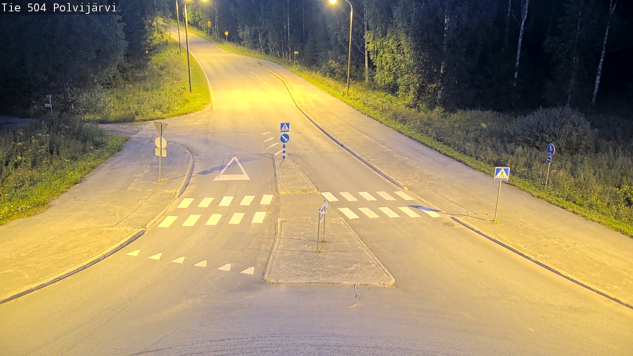 Kelikamerat Kuva Tie 504 Polvijärvi, Polvijärvi, Pohjois-Karjala