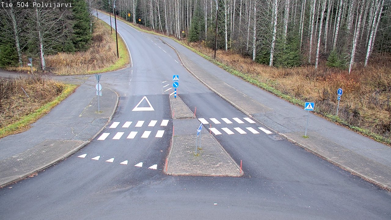 Kelikamerat Kuva Tie 504 Polvijärvi, Polvijärvi, Pohjois-Karjala