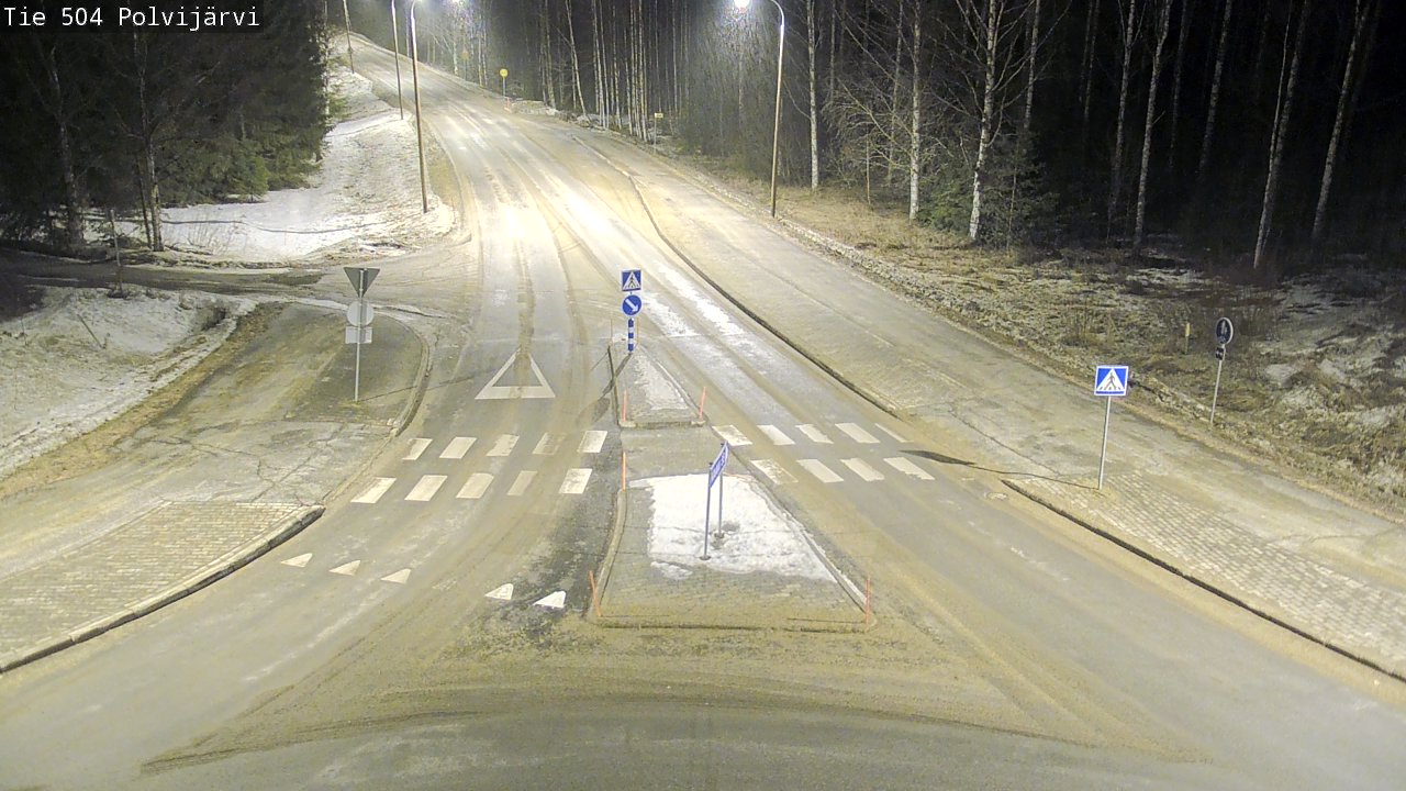 Kelikamerat Kuva Tie 504 Polvijärvi, Polvijärvi, Pohjois-Karjala