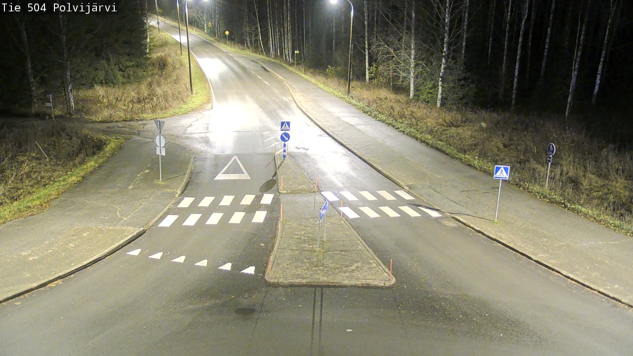 Kelikamerat Kuva Tie 504 Polvijärvi, Polvijärvi, Pohjois-Karjala