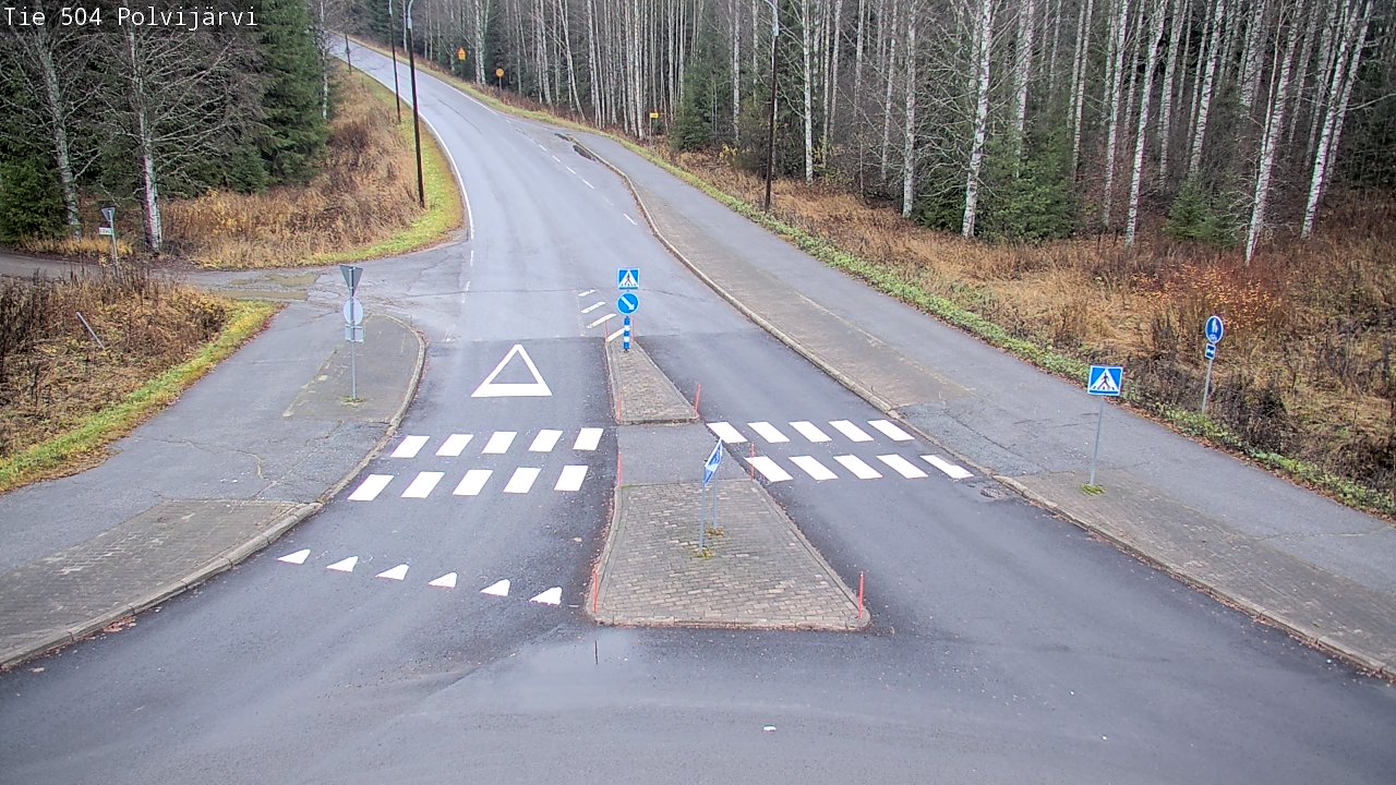 Kelikamerat Kuva Tie 504 Polvijärvi, Polvijärvi, Pohjois-Karjala