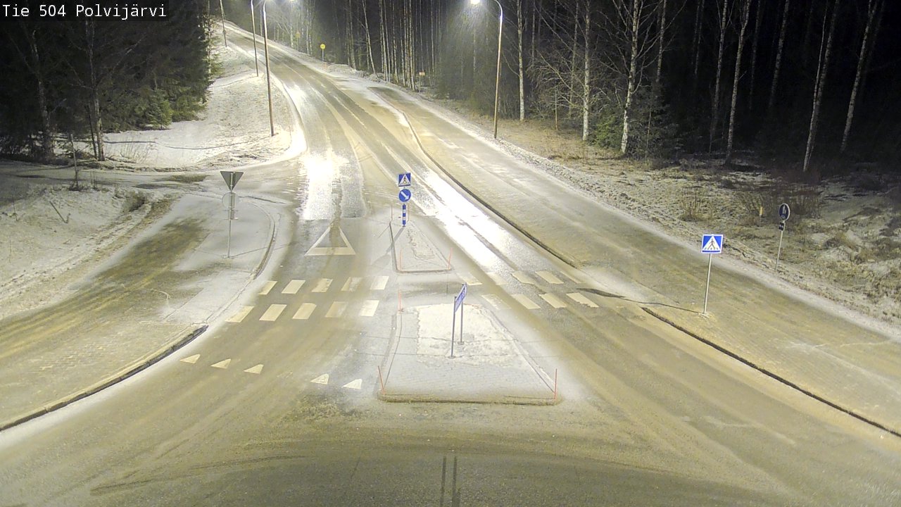 Kelikamerat Kuva Tie 504 Polvijärvi, Polvijärvi, Pohjois-Karjala