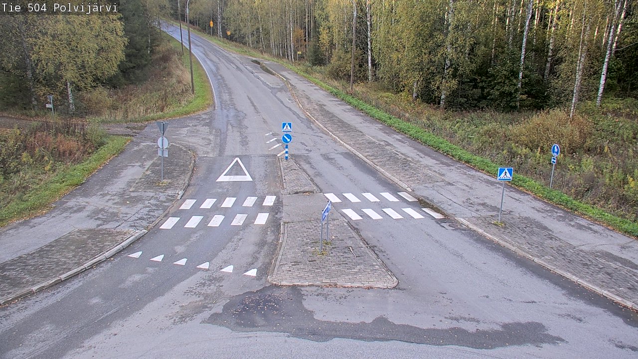 Kelikamerat Kuva Tie 504 Polvijärvi, Polvijärvi, Pohjois-Karjala