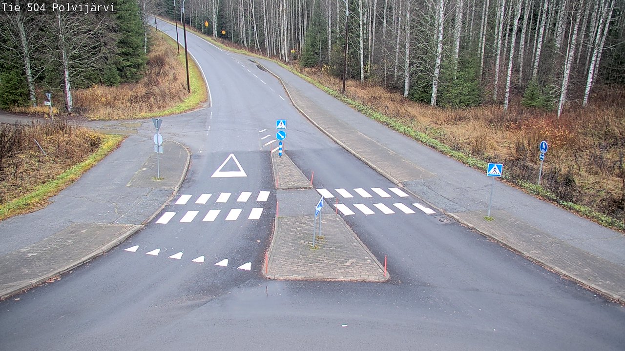 Kelikamerat Kuva Tie 504 Polvijärvi, Polvijärvi, Pohjois-Karjala
