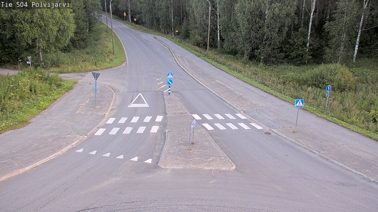 Kelikamerat Kuva Tie 504 Polvijärvi, Polvijärvi, Pohjois-Karjala