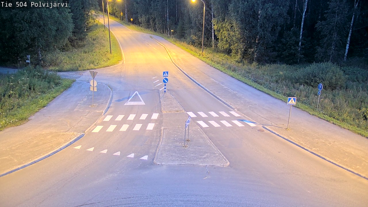 Kelikamerat Kuva Tie 504 Polvijärvi, Polvijärvi, Pohjois-Karjala