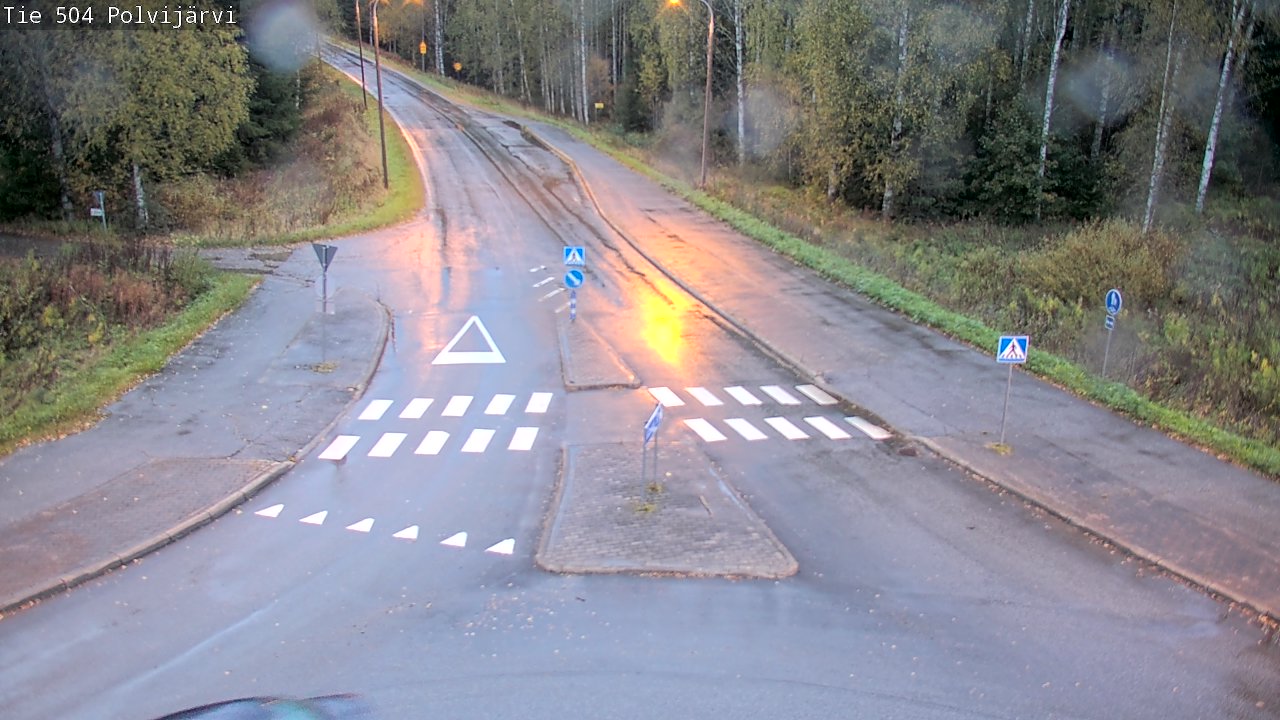 Kelikamerat Kuva Tie 504 Polvijärvi, Polvijärvi, Pohjois-Karjala