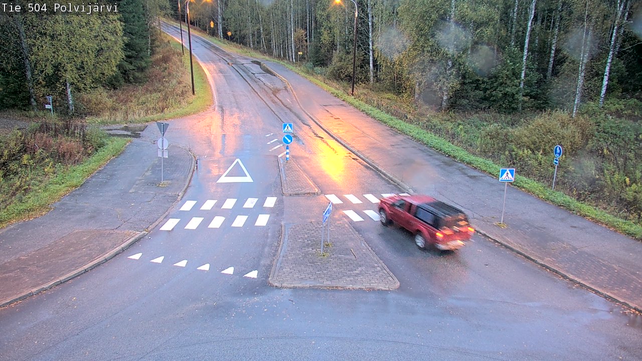 Kelikamerat Kuva Tie 504 Polvijärvi, Polvijärvi, Pohjois-Karjala