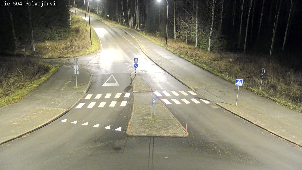 Kelikamerat Kuva Tie 504 Polvijärvi, Polvijärvi, Pohjois-Karjala