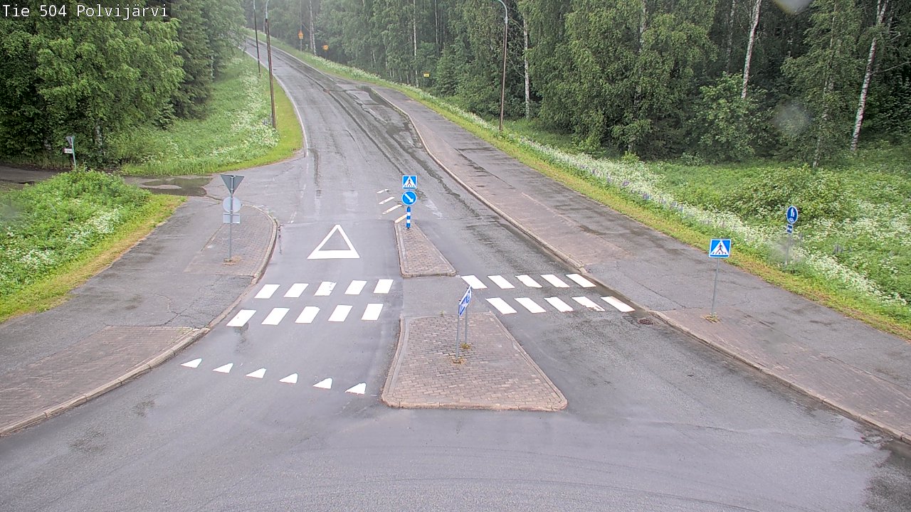 Kelikamerat Kuva Tie 504 Polvijärvi, Polvijärvi, Pohjois-Karjala