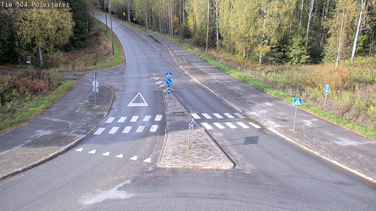 Kelikamerat Kuva Tie 504 Polvijärvi, Polvijärvi, Pohjois-Karjala