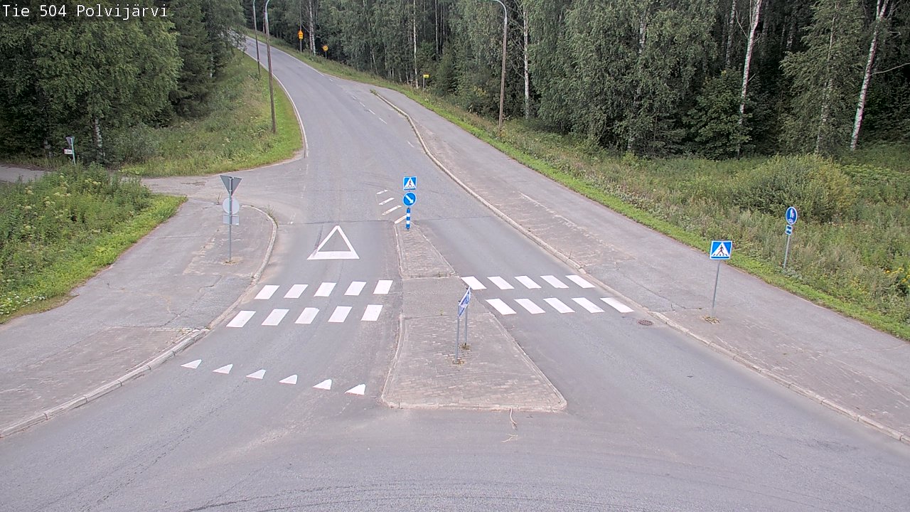 Kelikamerat Kuva Tie 504 Polvijärvi, Polvijärvi, Pohjois-Karjala