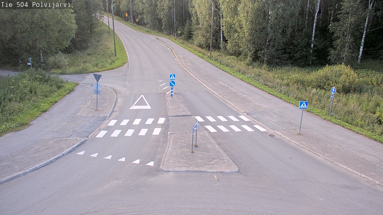 Kelikamerat Kuva Tie 504 Polvijärvi, Polvijärvi, Pohjois-Karjala