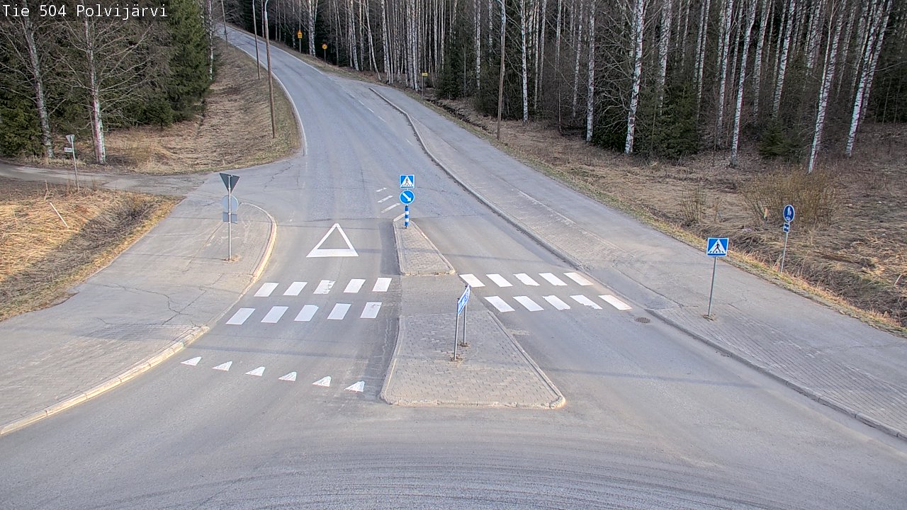 Kelikamerat Kuva Tie 504 Polvijärvi, Polvijärvi, Pohjois-Karjala