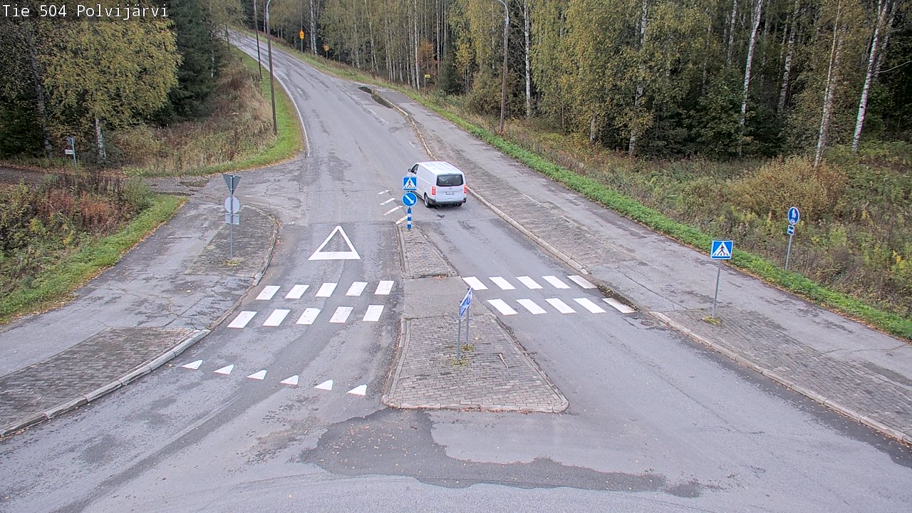 Kelikamerat Kuva Tie 504 Polvijärvi, Polvijärvi, Pohjois-Karjala