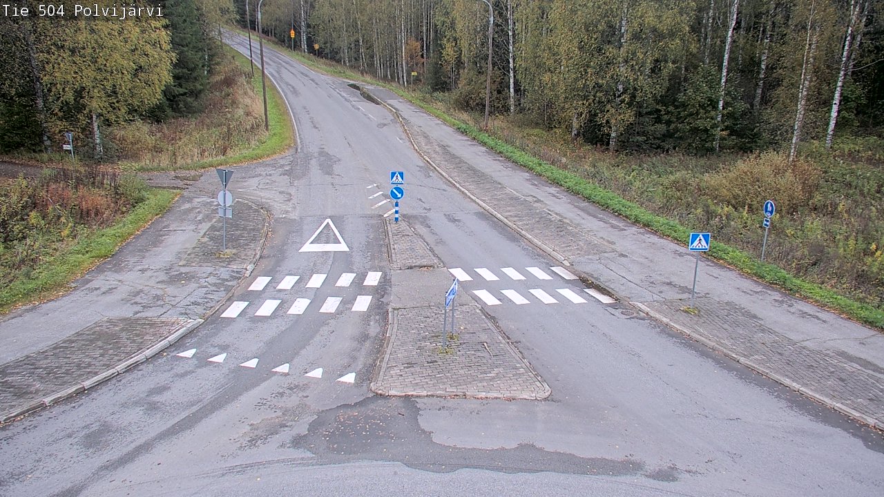 Kelikamerat Kuva Tie 504 Polvijärvi, Polvijärvi, Pohjois-Karjala