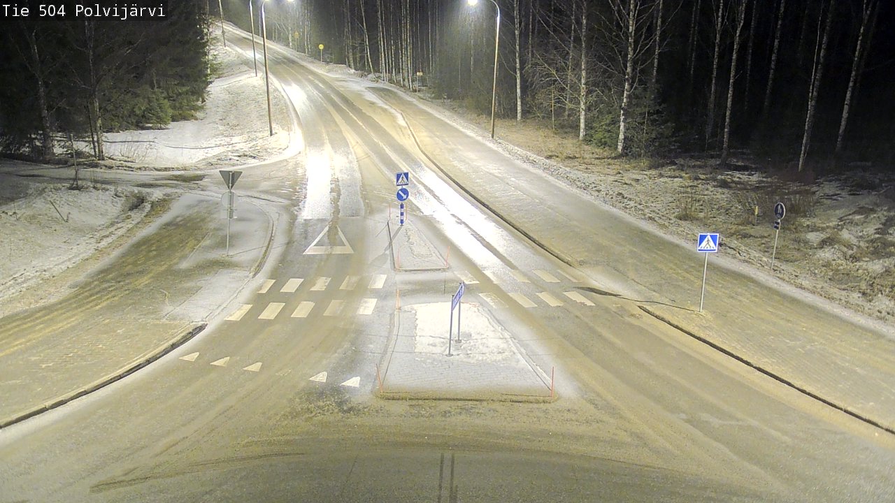 Kelikamerat Kuva Tie 504 Polvijärvi, Polvijärvi, Pohjois-Karjala
