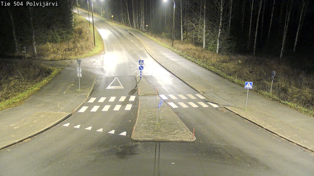 Kelikamerat Kuva Tie 504 Polvijärvi, Polvijärvi, Pohjois-Karjala