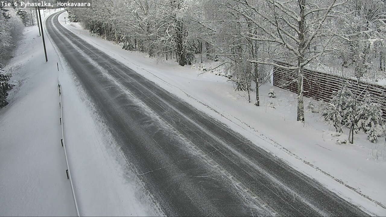 Weather Camera Image Väg 6 Joensuu, Honkavaara, Joensuu, Pohjois-Karjala