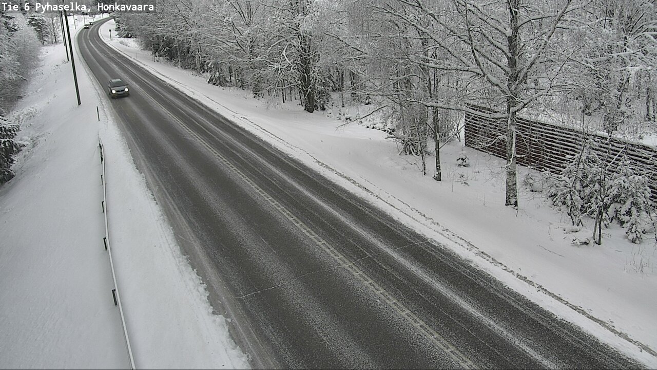 Weather Camera Image Väg 6 Joensuu, Honkavaara, Joensuu, Pohjois-Karjala