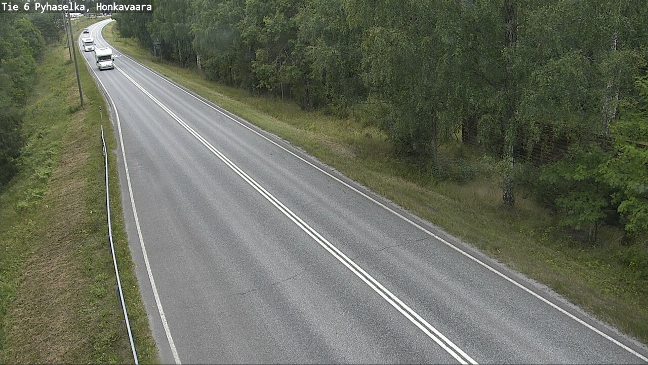 Weather Camera Image Road 6 Joensuu, Honkavaara, Joensuu, Pohjois-Karjala