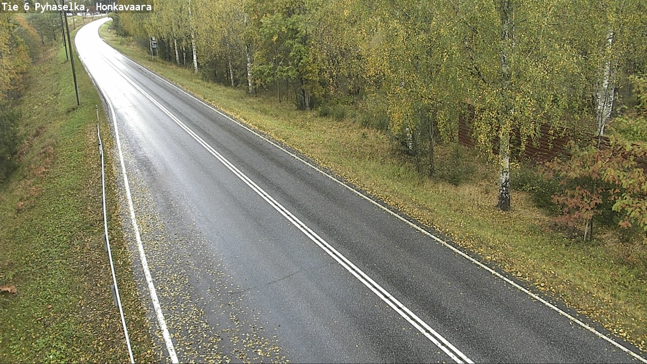 Weather Camera Image Road 6 Joensuu, Honkavaara, Joensuu, Pohjois-Karjala