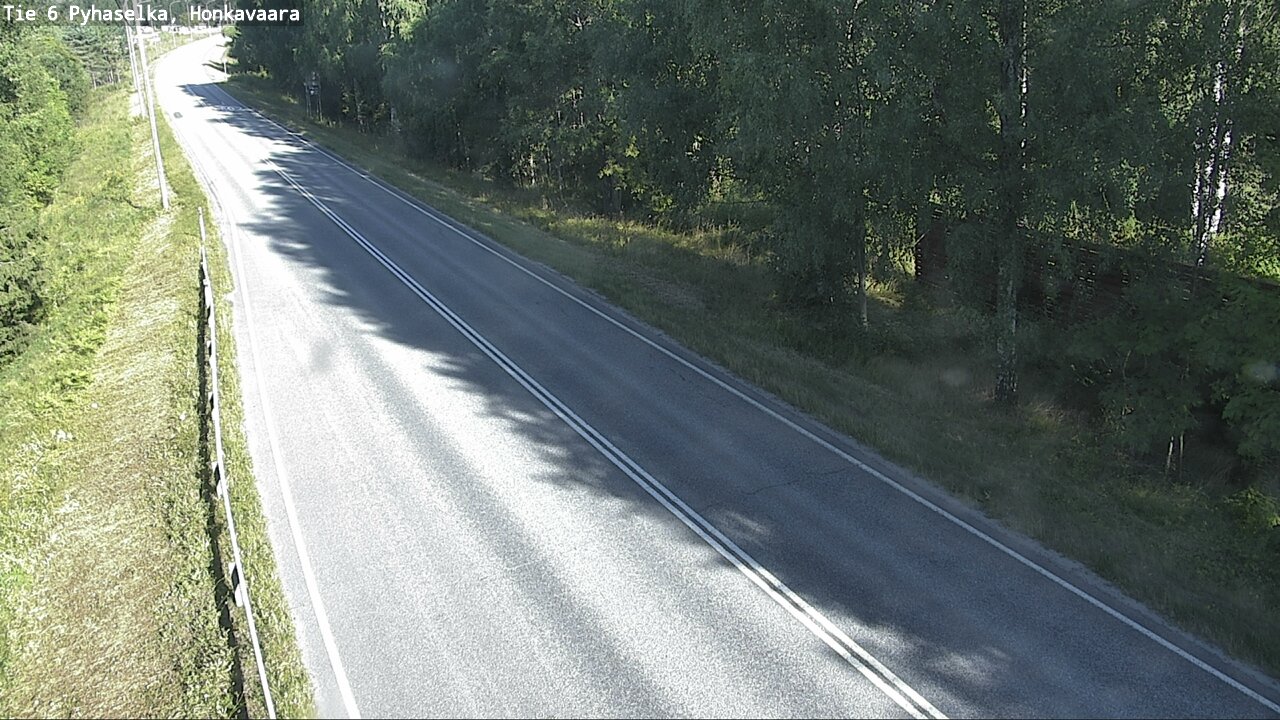 Weather Camera Image Road 6 Joensuu, Honkavaara, Joensuu, Pohjois-Karjala