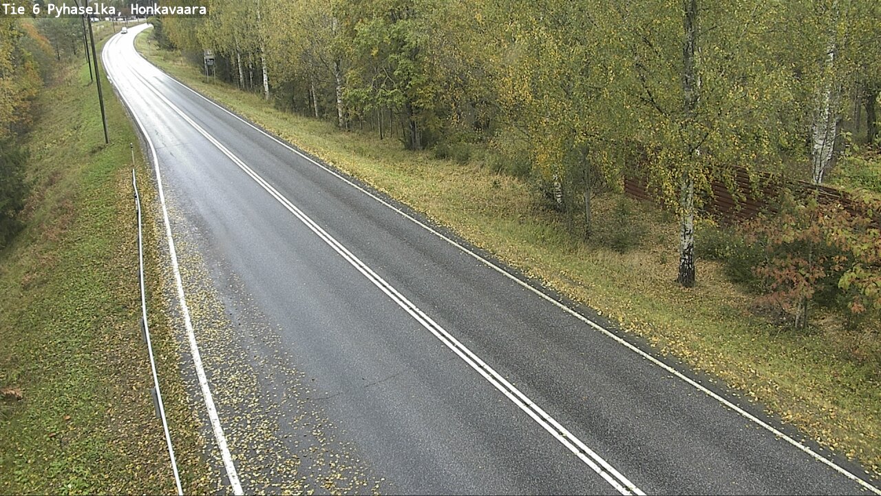 Weather Camera Image Road 6 Joensuu, Honkavaara, Joensuu, Pohjois-Karjala