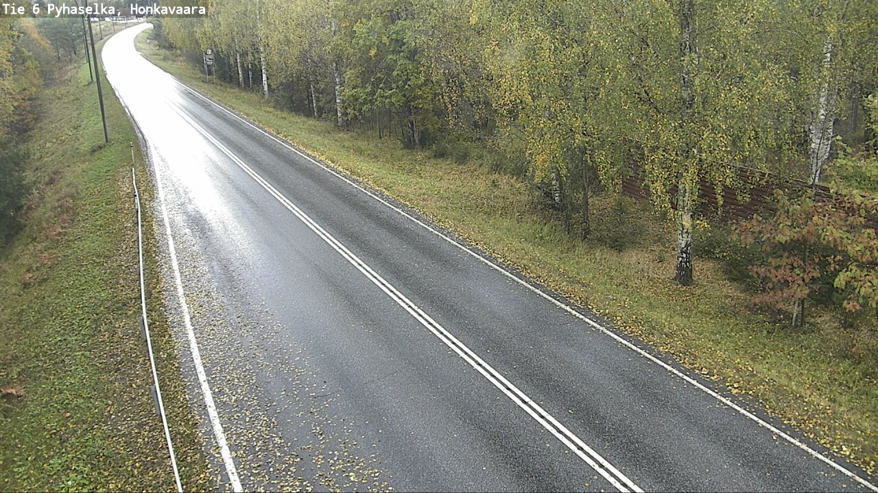 Weather Camera Image Road 6 Joensuu, Honkavaara, Joensuu, Pohjois-Karjala