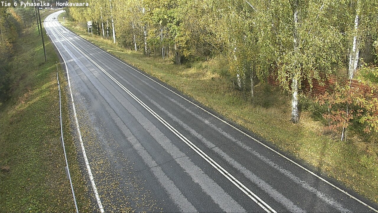 Weather Camera Image Road 6 Joensuu, Honkavaara, Joensuu, Pohjois-Karjala
