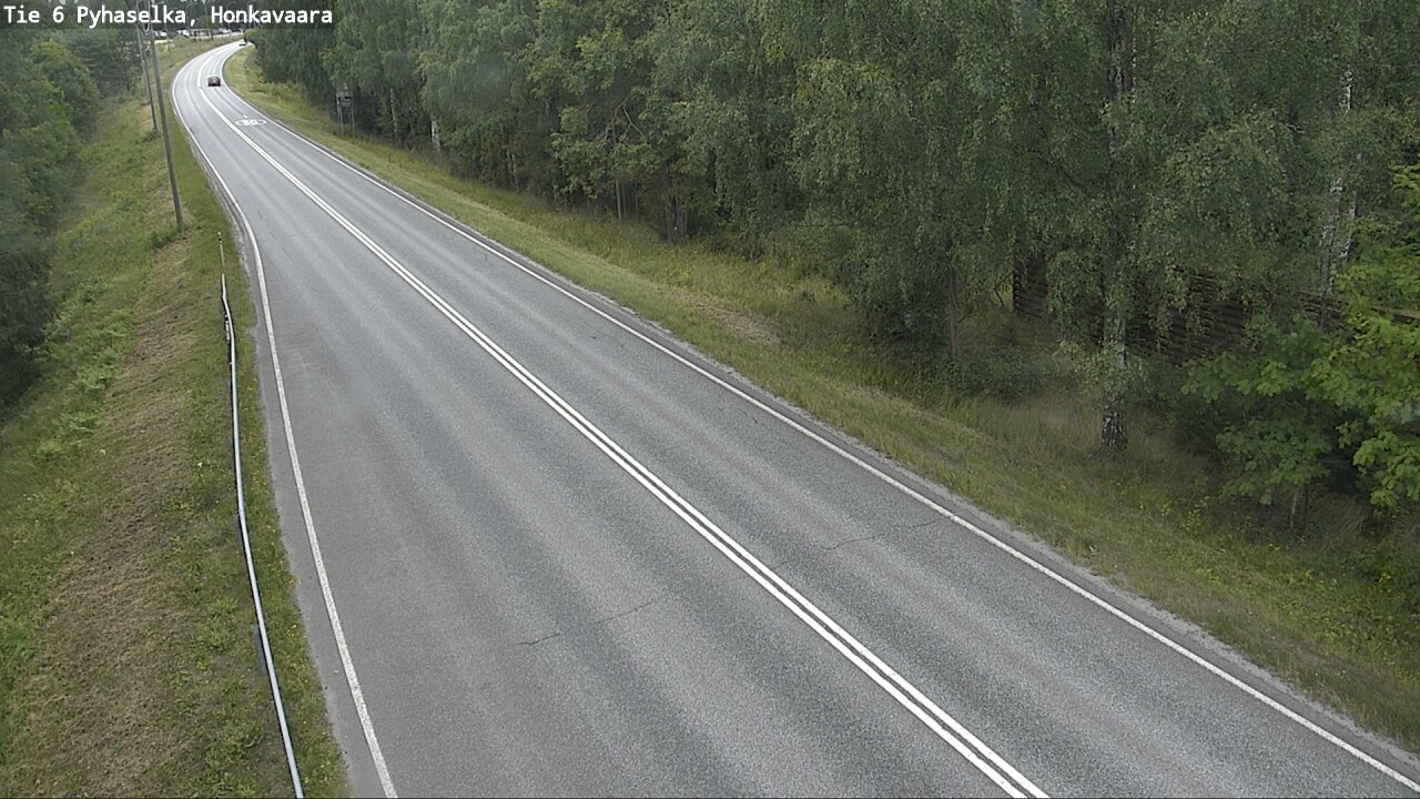 Weather Camera Image Road 6 Joensuu, Honkavaara, Joensuu, Pohjois-Karjala