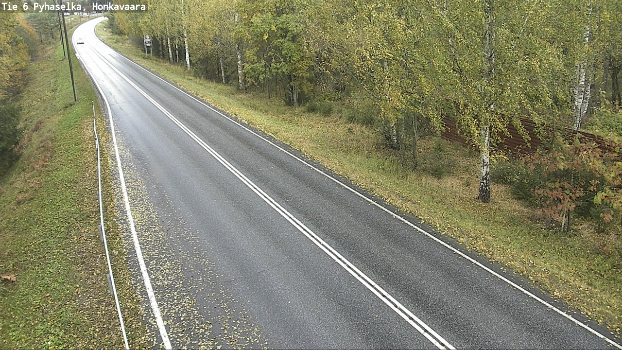 Weather Camera Image Road 6 Joensuu, Honkavaara, Joensuu, Pohjois-Karjala