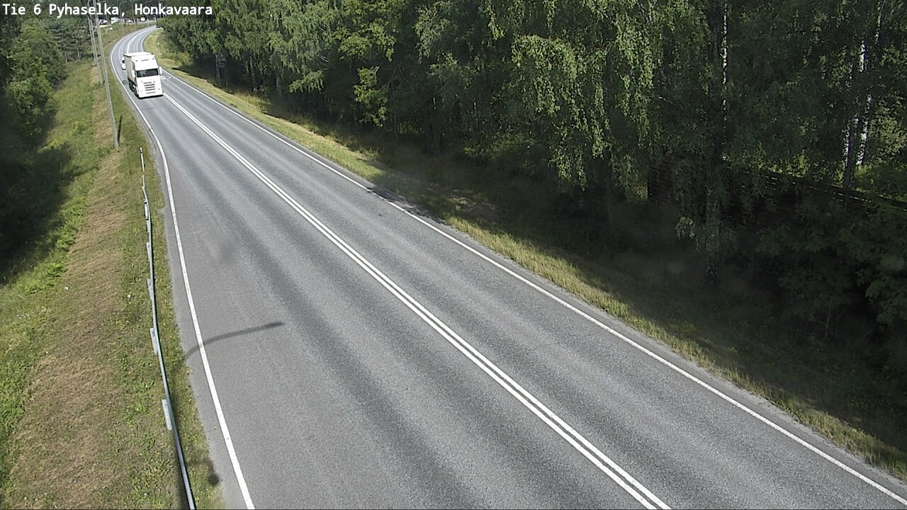 Weather Camera Image Road 6 Joensuu, Honkavaara, Joensuu, Pohjois-Karjala