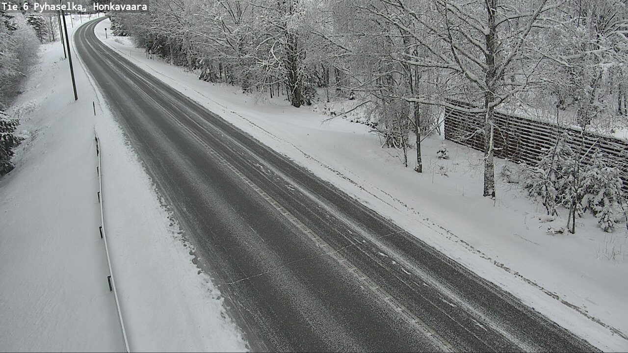 Weather Camera Image Road 6 Joensuu, Honkavaara, Joensuu, Pohjois-Karjala