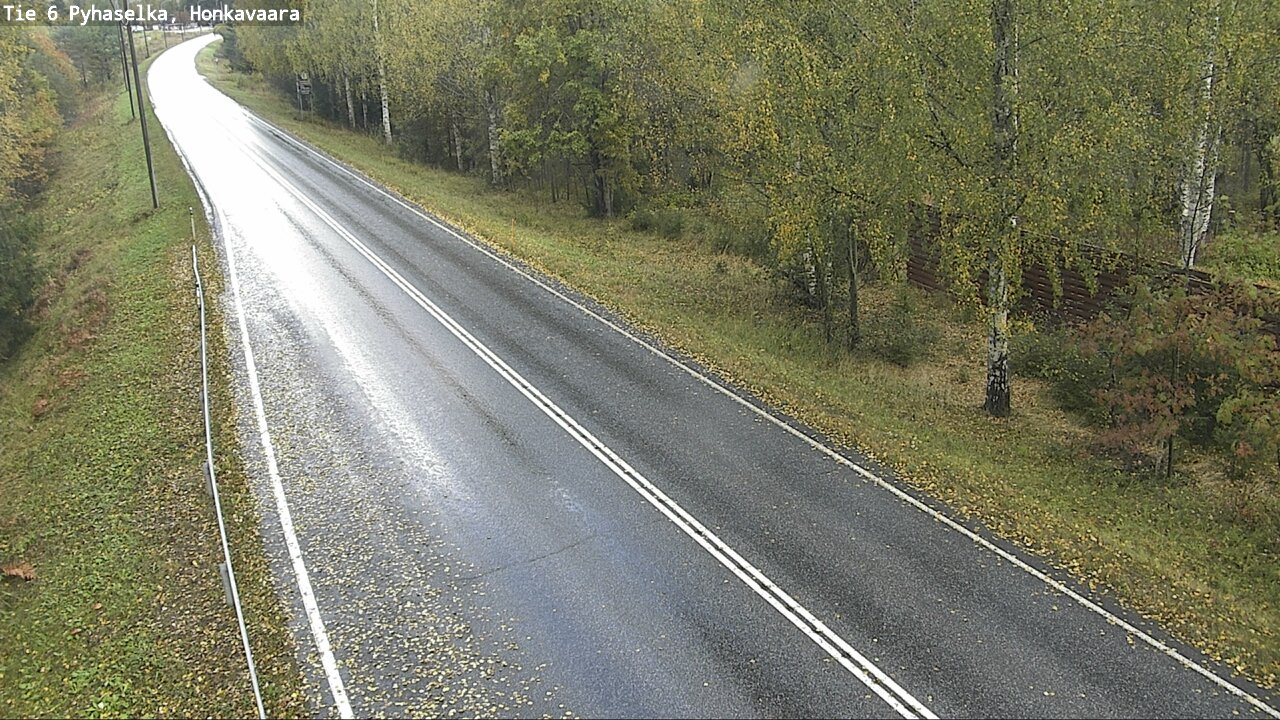 Weather Camera Image Road 6 Joensuu, Honkavaara, Joensuu, Pohjois-Karjala