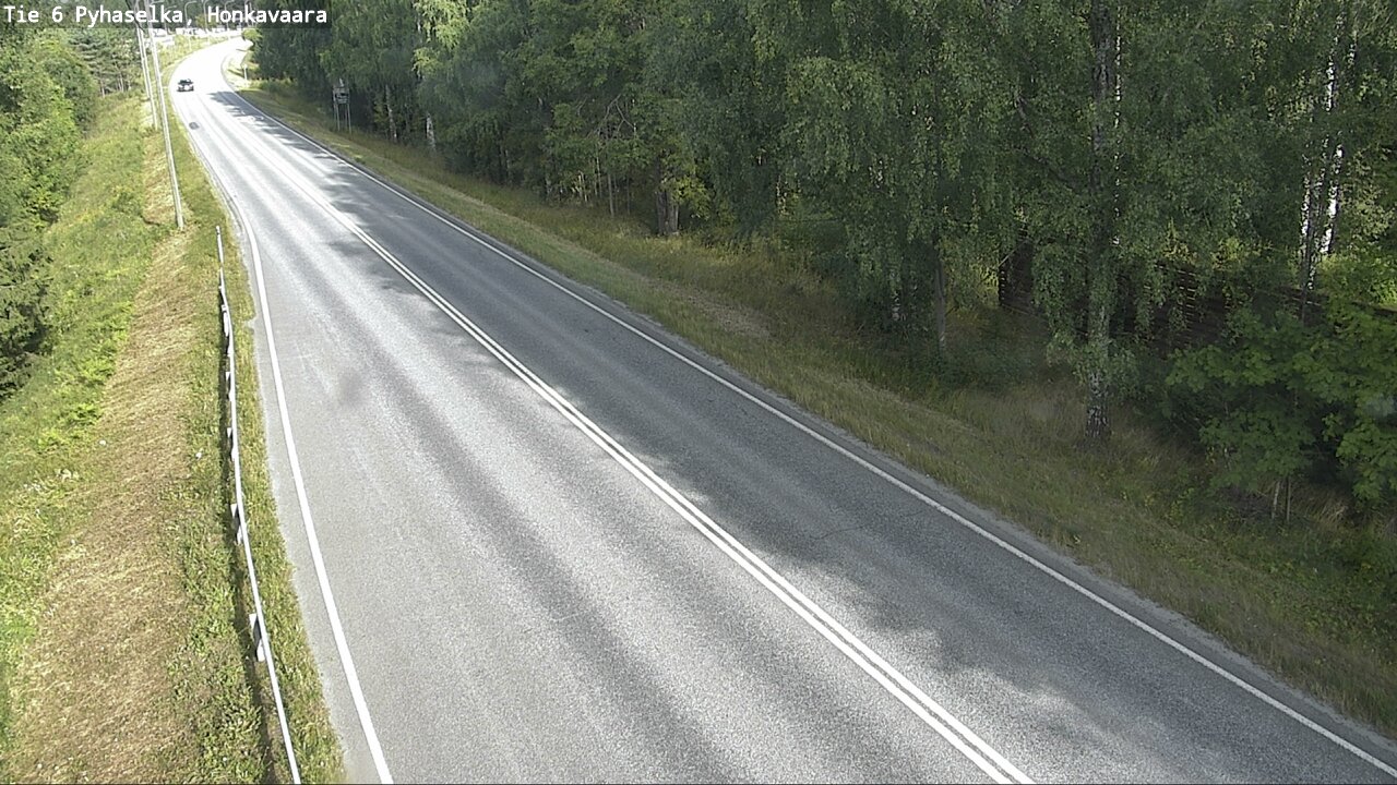 Weather Camera Image Road 6 Joensuu, Honkavaara, Joensuu, Pohjois-Karjala
