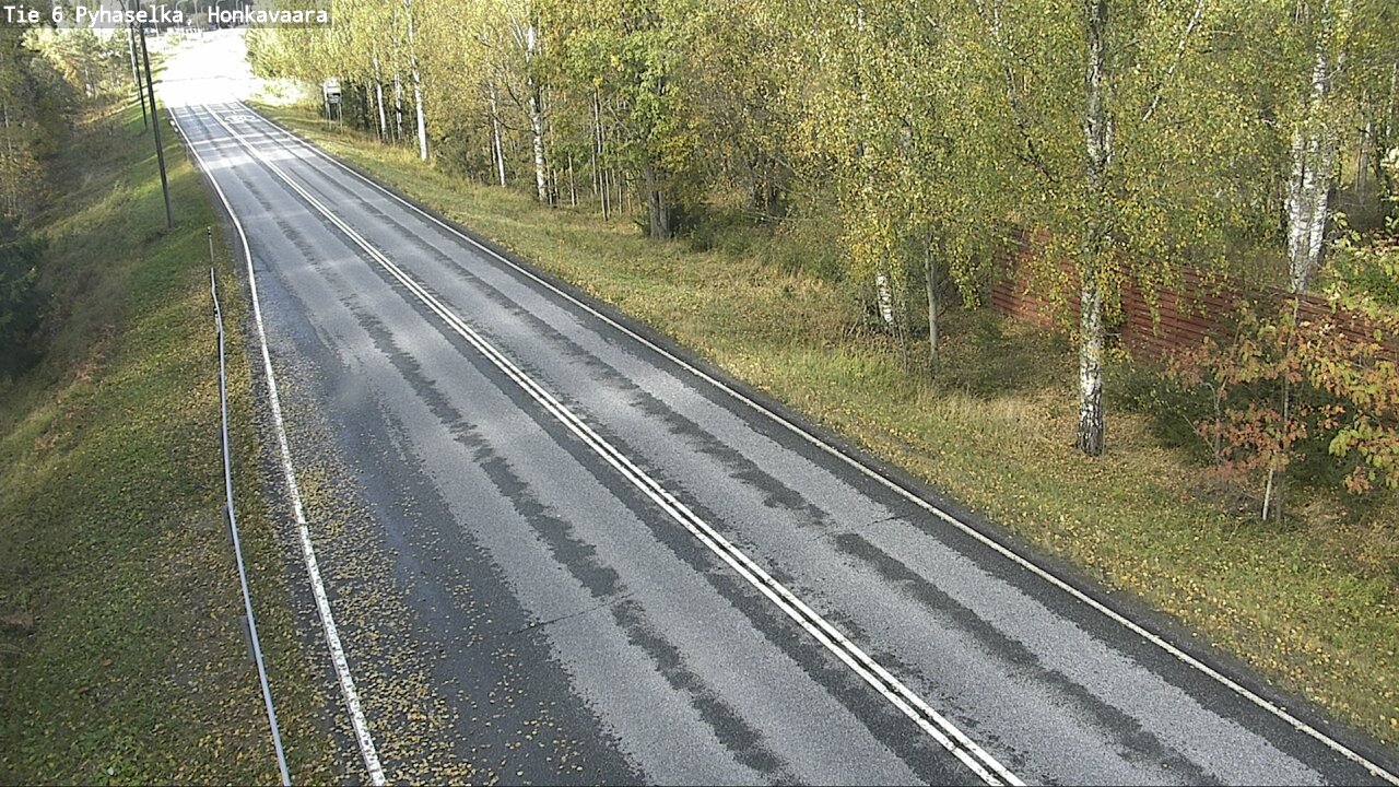 Weather Camera Image Road 6 Joensuu, Honkavaara, Joensuu, Pohjois-Karjala