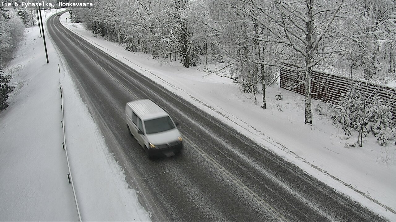Weather Camera Image Väg 6 Joensuu, Honkavaara, Joensuu, Pohjois-Karjala