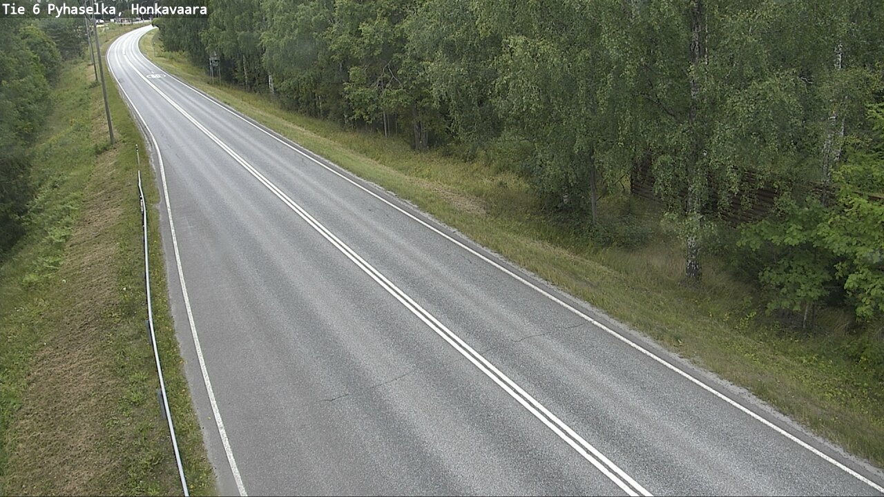 Weather Camera Image Road 6 Joensuu, Honkavaara, Joensuu, Pohjois-Karjala
