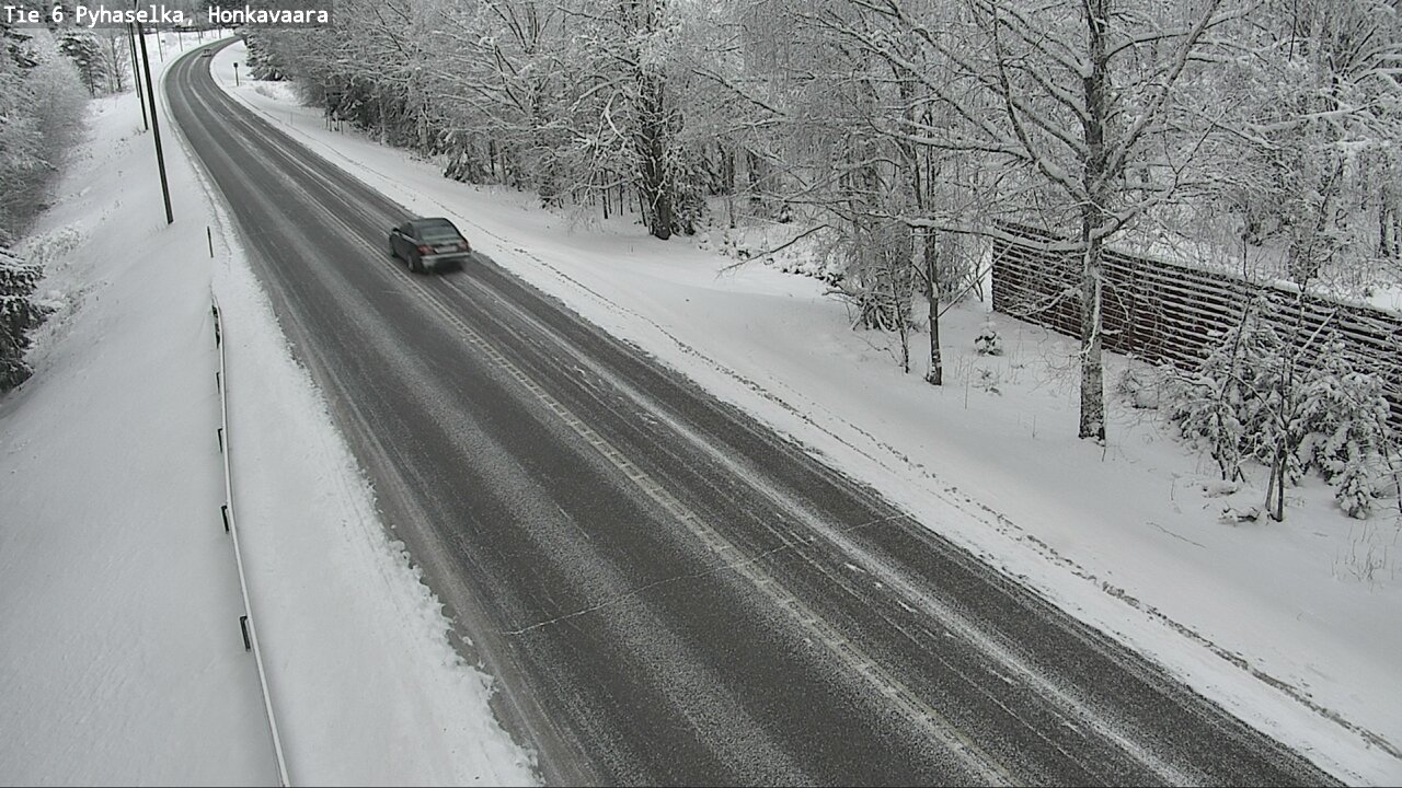 Weather Camera Image Road 6 Joensuu, Honkavaara, Joensuu, Pohjois-Karjala