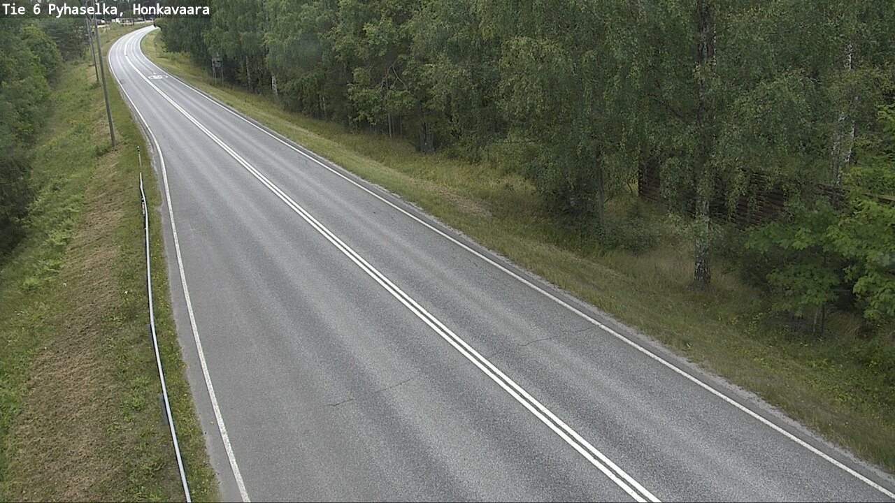 Weather Camera Image Road 6 Joensuu, Honkavaara, Joensuu, Pohjois-Karjala
